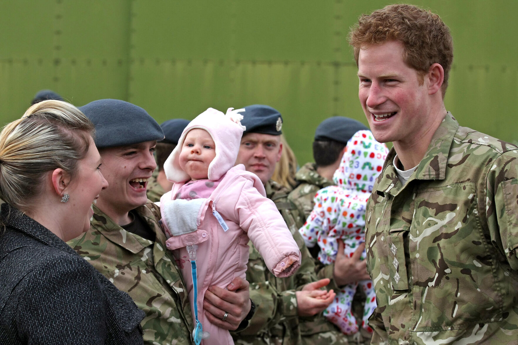 Prince Harry, Sean Thompson, Katie Thompson, Jessica Thompson